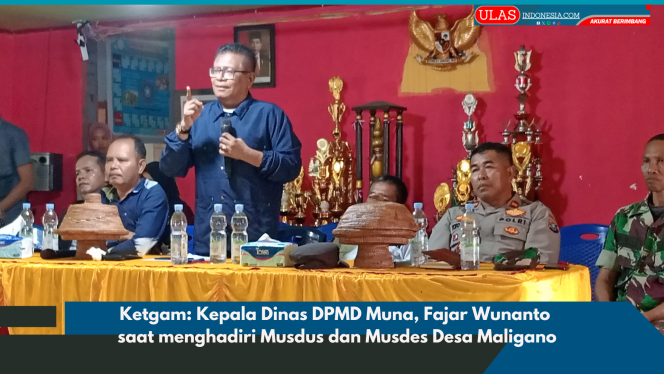 
 Kadis DPMD Muna Wakafkan Jabatan Demi Masyarakat Desa Maligano