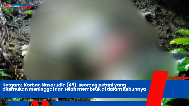
 Pria Paruh Baya Ditemukan Tak Bernyawa di Kebun Miliknya