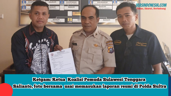 
 PT Argo Pesona Indonesia Resmi  Dilaporkan ke Polda Sultra Buntut  Polemik Maskot STQH Nasional XXVIII Sulawesi Tenggara
