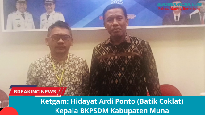 
 BKPSDM Muna: Tak Ada Tawar Menawar, Silahkan Memilih Kalau Mau Dapat SK 