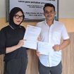 Ketgam: Ketua Umum Koalisi Indonesia Anti Korupsi Sulawesi Tenggara (KOSASI SULTRA), Muhammad Hazratul Ansar, saat berada di Kejati Sultra