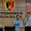 Ketgam: Kuasa Hukum PT Kasmar Tiar Raya, Abdul Razak Said Ali, SH., saat melaporkan dugaan perintangan terhadap aktivitas pertambangan