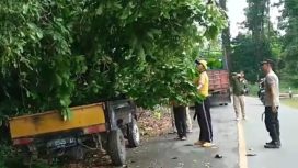 Ketgam: Suasana saat pelaksanaan kerja bakti
